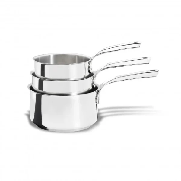 Batterie Cuisine Induction Casserole Inox Ø 16-18-20 Cm Milady De Buyer en vente 1