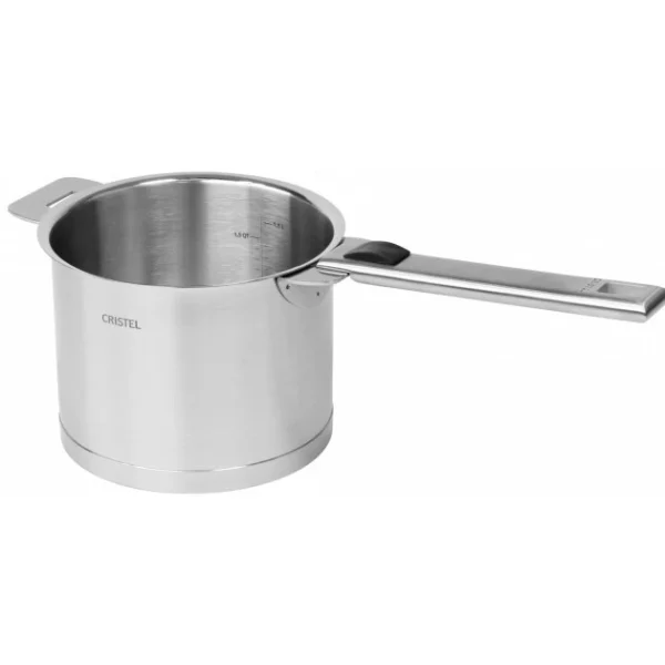 Casserole Haute Graduée Ø 14 Cm Strate Amovible Inox Cristel acheter en ligne 3