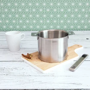 Casserole Haute Graduée Ø 14 Cm Strate Amovible Inox Cristel acheter en ligne 12