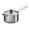 Casserole Inox Avec Couvercle 18 Cm Le Creuset Neuve avec étiquette 5