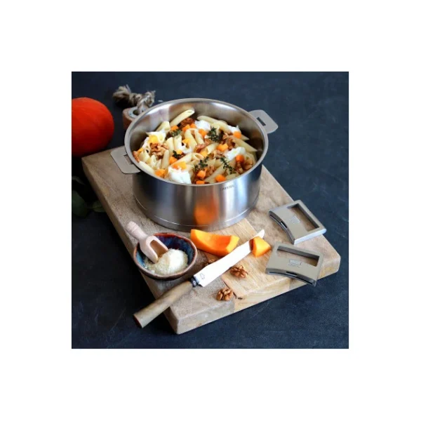 Casserole Ø 18 Cm Strate Amovible Inox Cristel dernière tendance 3