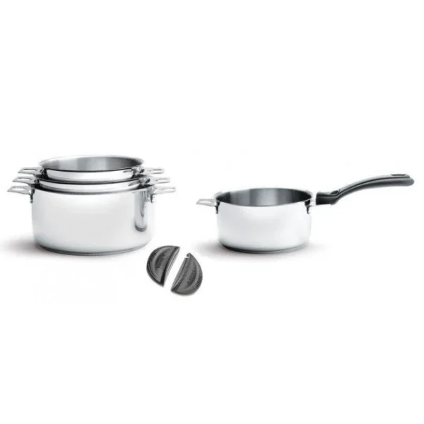 ﻿soldes Casserole Tout Inox Sans Queue Ø 24 Cm Twisty De Buyer 5