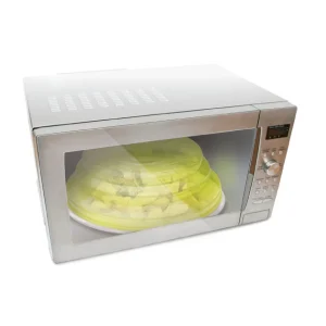 Cloche Micro-ondes Silicone Pliable Ø 25,5 Cm X H 8,5 Cm Ibili site en ligne 7