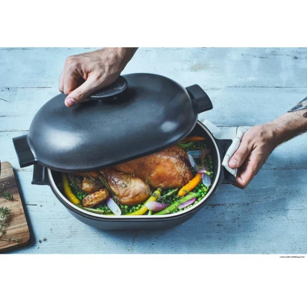 Cocotte En Céramique Ovale 4,5 L Ardoise Delight Emile Henry grand choix 5