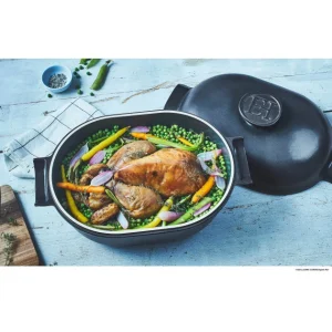 Cocotte En Céramique Ovale 4,5 L Ardoise Delight Emile Henry grand choix 16