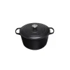 Nouveau Cocotte En Fonte Haute 24 Cm Noir Mat Le Creuset 10