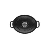 achat Cocotte En Fonte Ovale 17 Cm Noir Mat Chasseur 13