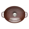 Cocotte En Fonte Ovale 29 Cm Bois De Rose Chasseur Achat 14