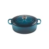 Cocotte En Fonte Ovale 31 Cm Deep Teal Le Creuset Signature soldes ligne 17