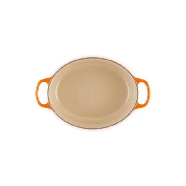 en ligne Cocotte En Fonte Ovale 33 Cm Volcanique Le Creuset Signature 5
