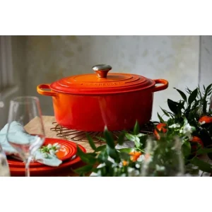 grande promotion Cocotte En Fonte Ovale 35 Cm Volcanique Le Creuset Signature 15