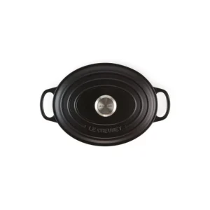 Cocotte En Fonte Ovale 40 Cm Noir Mat Le Creuset Signature magasin 12