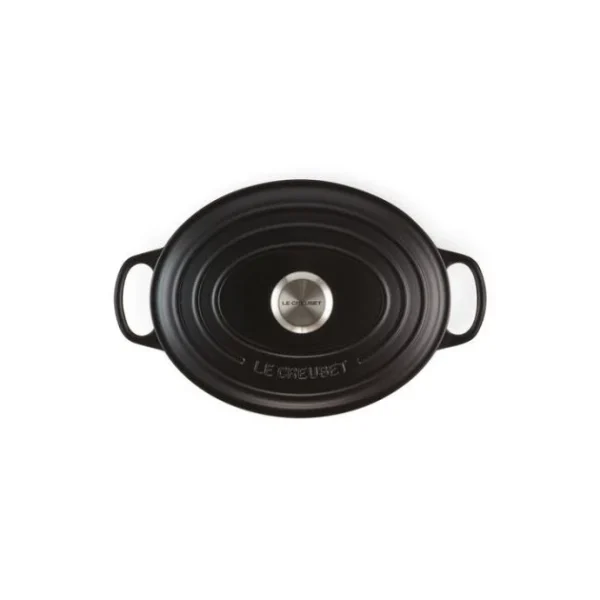 Cocotte En Fonte Ovale 40 Cm Noir Mat Le Creuset Signature magasin 4