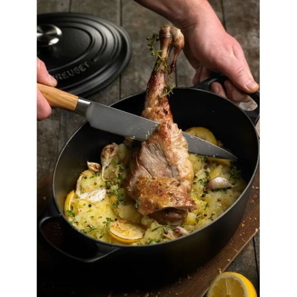Cocotte En Fonte Ovale 40 Cm Noir Mat Le Creuset Signature magasin 7