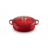 Cocotte En Fonte Ovale Basse 27 Cm Cerise Le Creuset Signature pas cher en vente 10