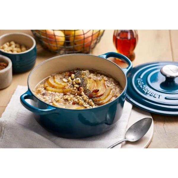 prix pas cher Cocotte En Fonte Ronde 20 Cm Deep Teal Le Creuset Signature 6