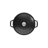 Cocotte En Fonte Ronde 20 Cm Noir Mat Chasseur fashioniable 7