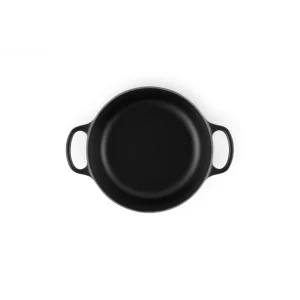 qualité supérieure Cocotte En Fonte Ronde 20 Cm Noir Mat Le Creuset Signature 14