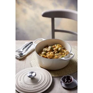 Cocotte En Fonte Ronde 24 Cm Meringue Signature Le Creuset offre spéciale 15