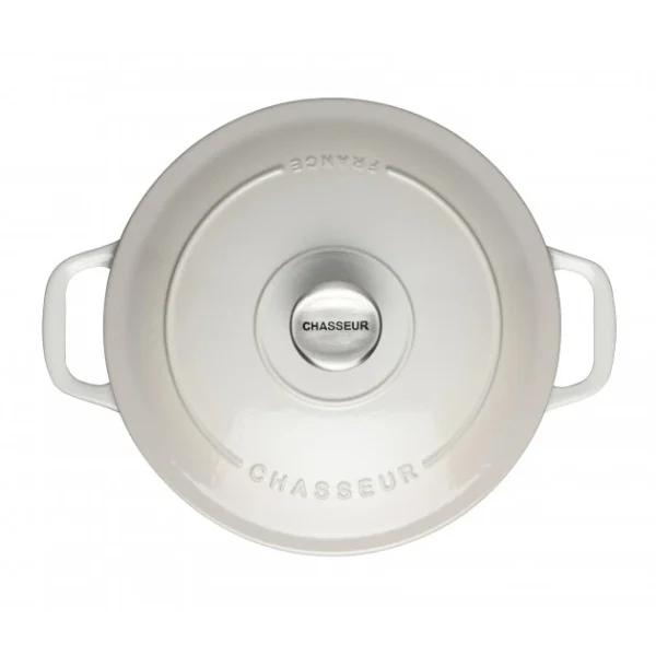 Cocotte En Fonte Ronde 28 Cm Macadamia Chasseur magasin pour 1