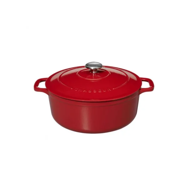 boutique Cocotte En Fonte Ronde 28 Cm Rouge Chasseur 3