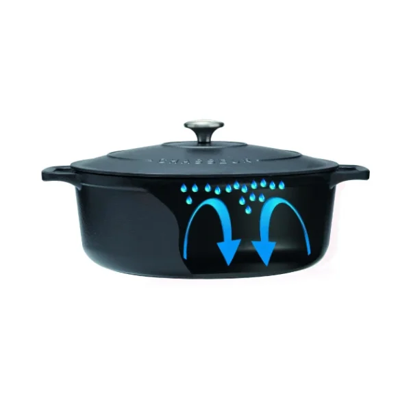 boutique Cocotte En Fonte Ronde 28 Cm Rouge Chasseur 6