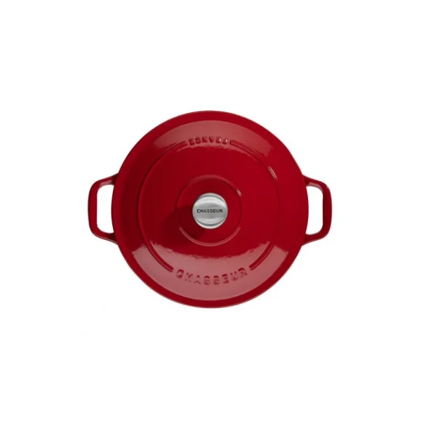 boutique Cocotte En Fonte Ronde 28 Cm Rouge Chasseur 1