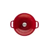 Cocotte En Fonte Ronde 28 Cm Rubis Chasseur Pas Cher Magasin Soldes 8