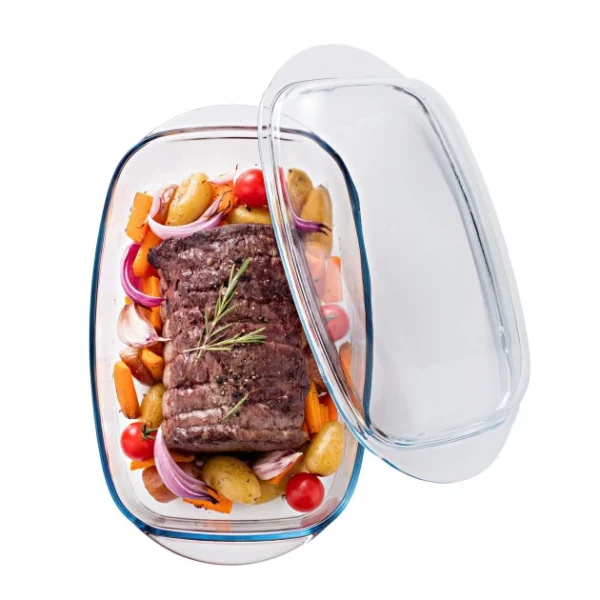 Cocotte En Verre Rectangulaire 37 X 22 Cm 6,5 L Essentials Pyrex ultratendance 3
