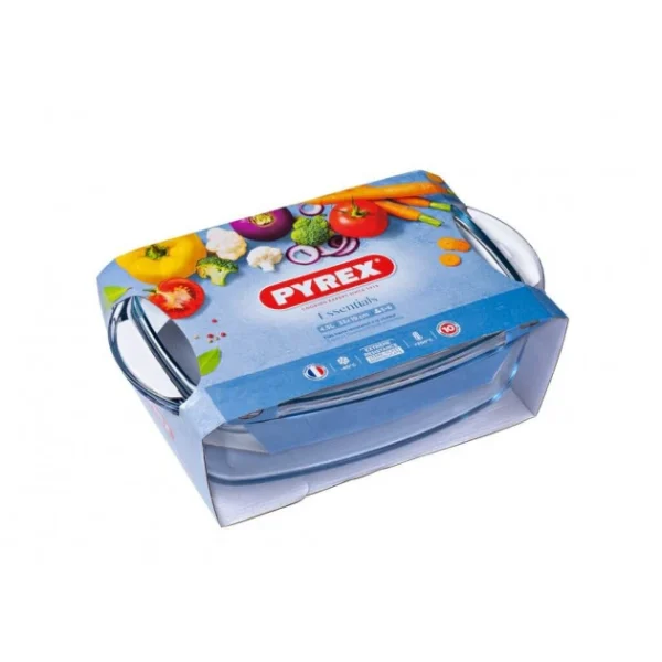 Cocotte En Verre Rectangulaire 37 X 22 Cm 6,5 L Essentials Pyrex ultratendance 5