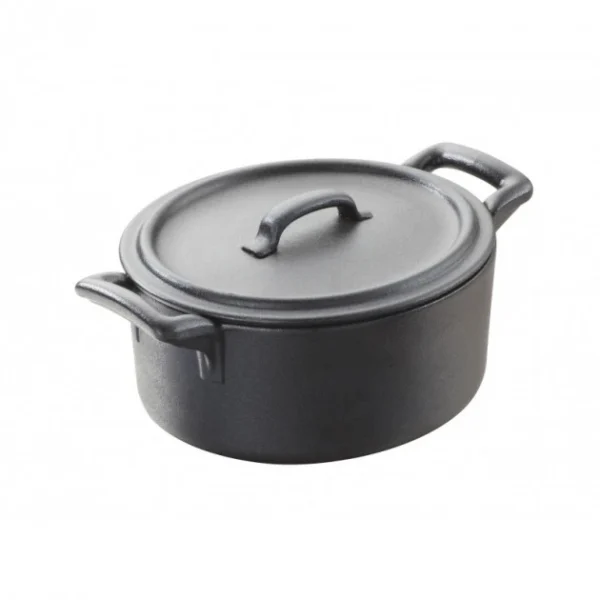 Cocotte Ovale Noire 45cl Belle Cuisine Revol achetez pas cher 1
