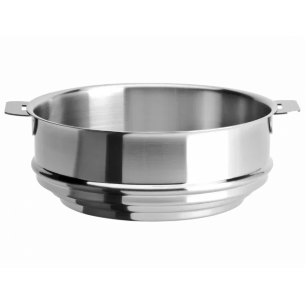 Coupon ✔️ Cuit Vapeur Inox Ø 24 cm Strate Amovible Cristel 🔔 magasin en ligne france 1