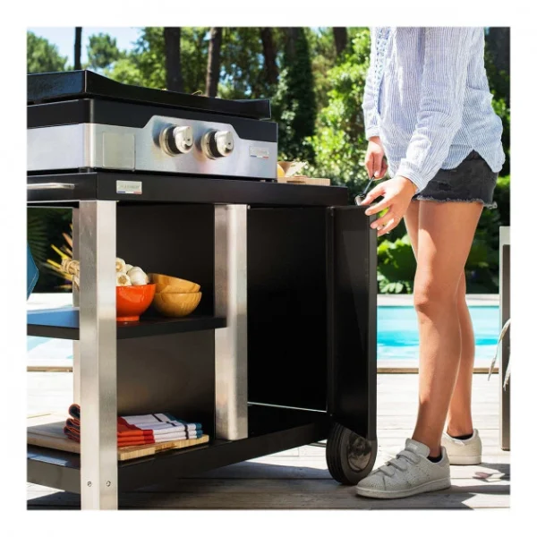Desserte Plancha 99 X 64 Cm X H 102 Cm Outdoor De Buyer qualité supérieure 3