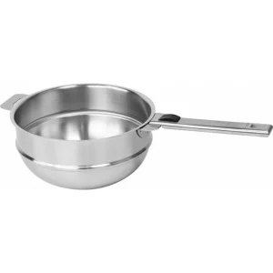 Grosses soldes 😀 Bain-Marie Inox Ø 20 cm Strate Amovible Cristel 🔔 Pas Cher soldes France 6