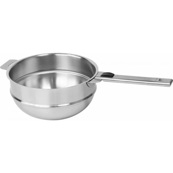 Grosses soldes 😀 Bain-Marie Inox Ø 20 cm Strate Amovible Cristel 🔔 Pas Cher soldes France 3
