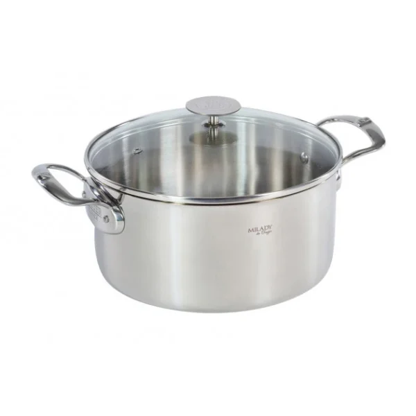 Faitout Inox Avec Couvercle ø24 Cm Milady De Buyer beauté 1