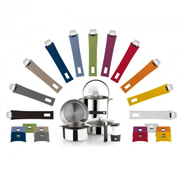 Faitout Mutine Ovale Ø 30 Cm Manche Amovible Inox Cristel exclusivement disponibles 3