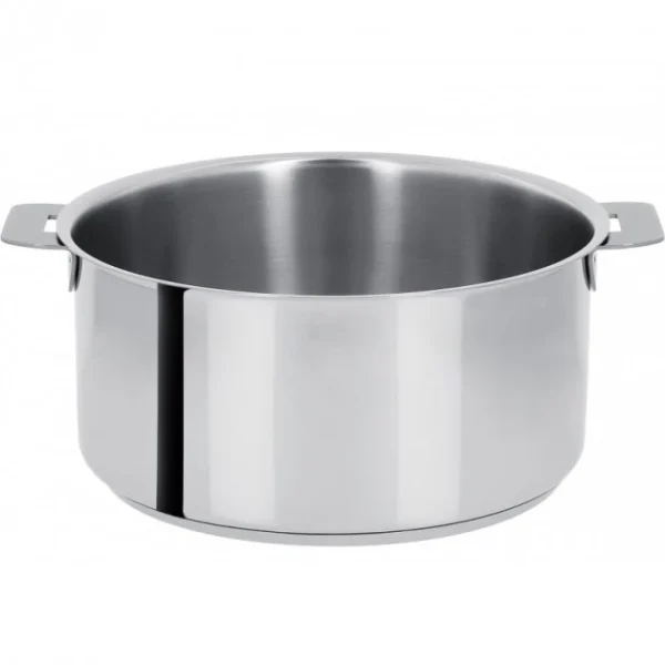 Faitout Mutine Ovale Ø 30 Cm Manche Amovible Inox Cristel exclusivement disponibles 1