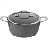 Faitout Pierre 20 Cm Avec Couvercle Salina Granitium Ballarini officiel 7