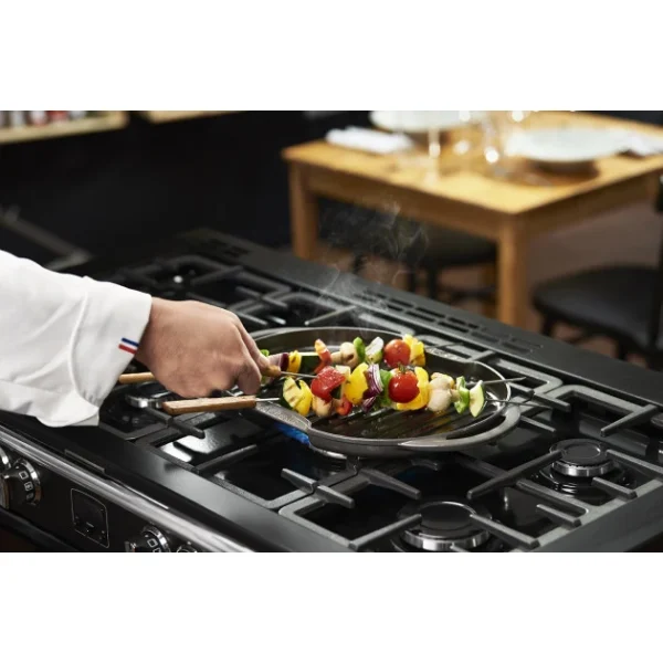 Gril En Fonte Ovale 44 X 20 Cm Noir Mat Chasseur meilleur service 3
