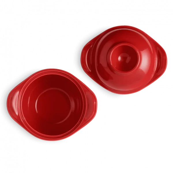Mini Cocotte Coquetier En Céramique Ø 14 Cm Grand Cru Emile Henry à prix d'occasion 4