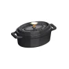 boutique Mini Cocotte Ovale 11 Cm Staub Fonte Noir 19