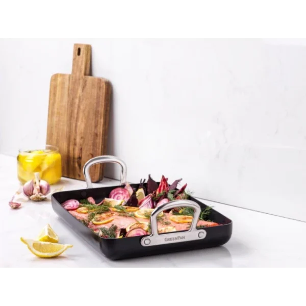 Plancha 35 X 27,5 Cm Collection BARCELONA PRO Greenpan guranteed de qualité 4