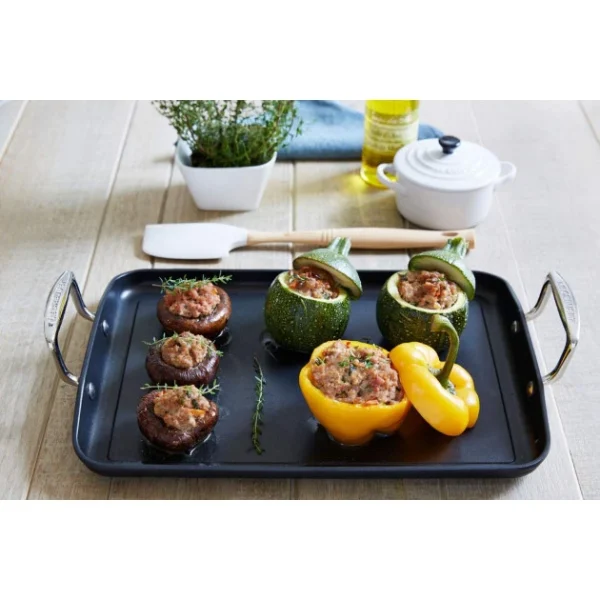 soldes officiel Plancha Géante Fonte D’aluminium 34 X 25 Cm Le Creuset 6