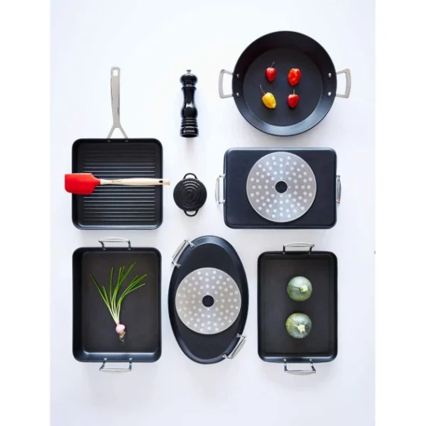 soldes officiel Plancha Géante Fonte D’aluminium 34 X 25 Cm Le Creuset 7