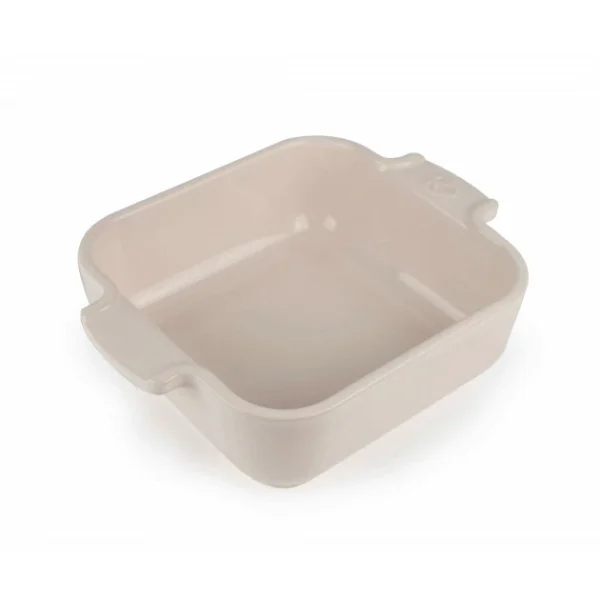 Promo 🔔 Plat à Four Carré en Céramique Appolia 18 cm Ecru Peugeot 🛒 guranteed de qualité 1