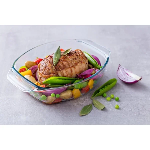 Plat à Four En Verre Ovale 35 X 24 Cm 2,8 L Irrésistible Pyrex destockage 4