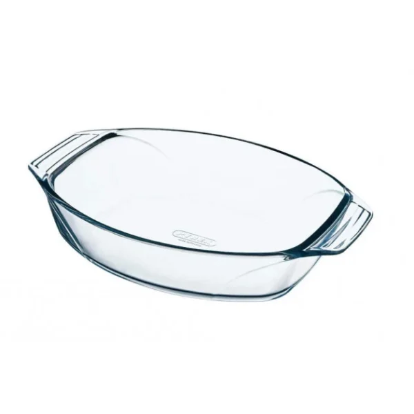 Plat à Four En Verre Ovale 35 X 24 Cm 2,8 L Irrésistible Pyrex destockage 1