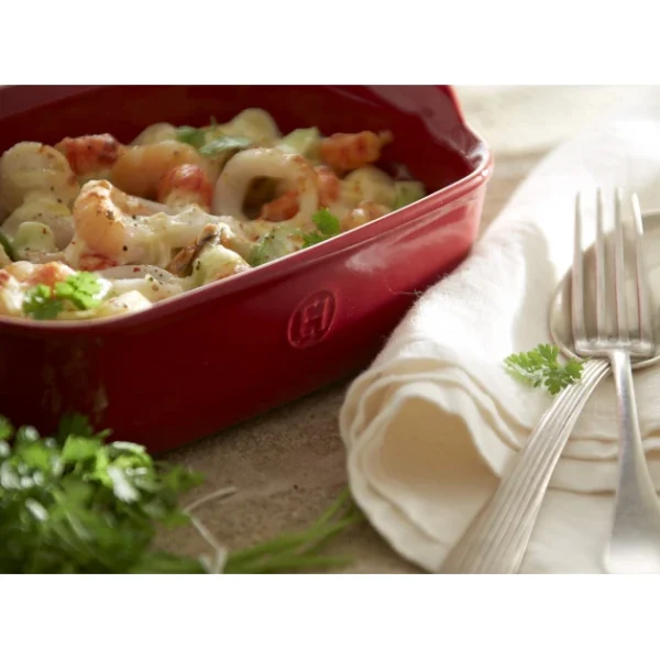 Coupon 🧨 Plat à Four Individuel en Céramique Calanque 22 x 14,5 cm Emile Henry 🎉 meilleur cadeau 8