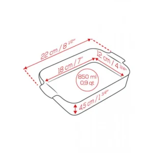 Plat à Four Rectangulaire En Céramique Appolia 22 Cm Ecru Peugeot prix le plus bas 13